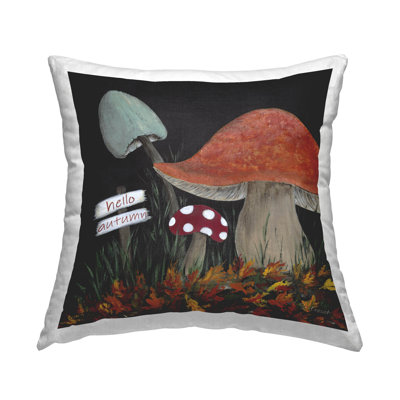 Polyester Throw Square Pillow Cover & Insert