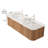 Wall mounted bathroom cabinet with drawer