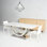 50.4 Inch Modern Rectangular Table