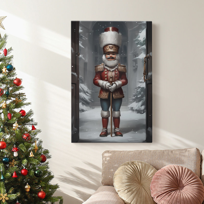 Art des Fêtes de Noël - Toile tendue avec châssis - Série 2-CECXC, H 36 po x l 24 po