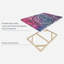 Symbole de mandala rose sur toile-169519114