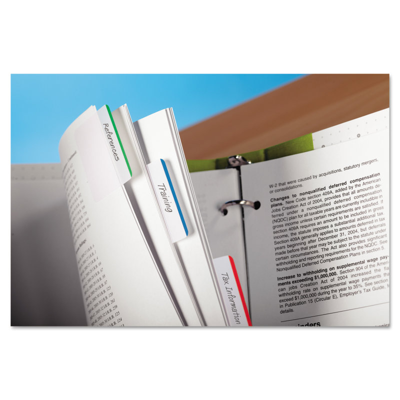 Paper File Tab Labels