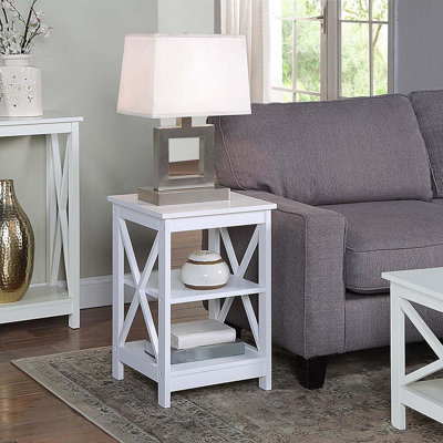 Table de bout avec rangement Darek