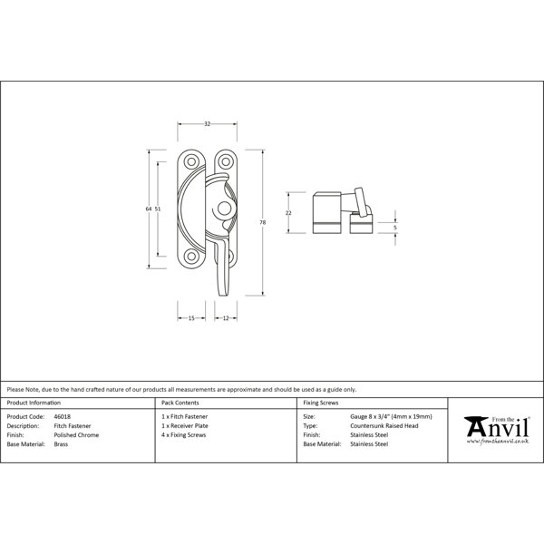Product Dimensions