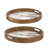 Dajhon Marble Tray - Set of 2