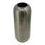 Vase en aluminium, vase ovale pour le salon, chambre à coucher