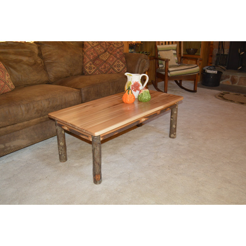 Table basse Yorba, Hickory rustique