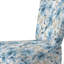 Chaise d'appoint rembourrée Blue Coastal Harmony
