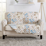 Maribel Solid Reversible Loveseat Pet Furniture Protector Slipcover