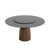Double demi-cercle noir est en rupture de stock
