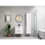 Village 24" Wall-Mount Single Bathroom Vanity with Engineered Stone Top-1859111584