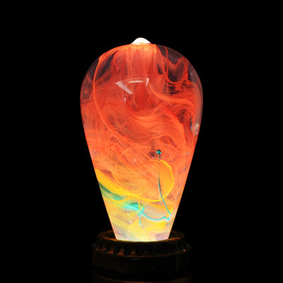 1.5 Watt (1 Watt Equivalent), ST64 LED, Non-Dimmable Light Bulb, Warm White (6000K) E26/Medium (Standard) Base