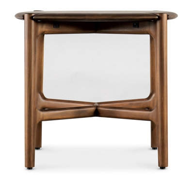 Harlow Solid Wood Top End Table