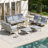 Mariene 7 - Person Patio Conversation Set with Cushions-101251061-101251062