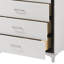 Commode 5 tiroirs avec pieds en métal