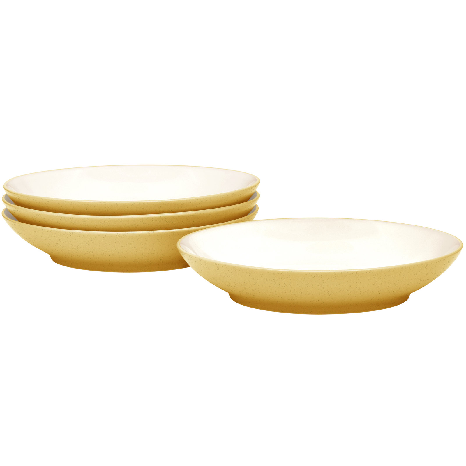 Colorwave Stoneware Pasta Bowl, Mustard
