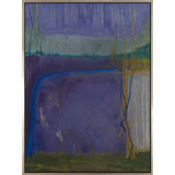 Evening Lake I Painting