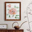 Rose Contour - Peinture sur toile encadrée-614563134-614563129