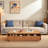 Floor-to-floor solid wood coffee table