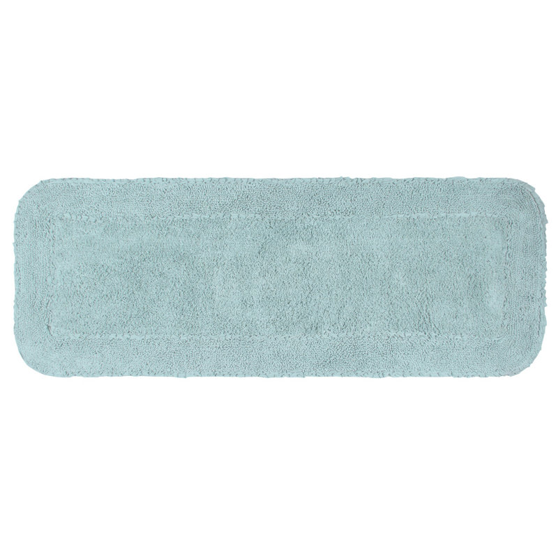 Maytham Bath Rug, Rectangle - 21" W x 54" L, Sky Blue