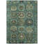 Tapis bleu sarcelle lavable à la machine intérieur / extérieur Xhevrie-111819291