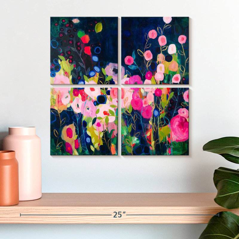 Blue Garden HR, H 18 po x l 18 po
