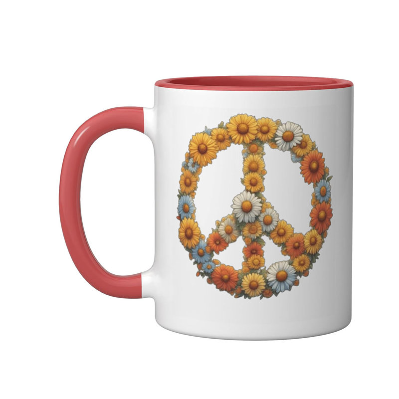 Ceramic Coffee Mug, Red