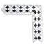 4.8 in. x 4.8 in. Marble Tile-79883933