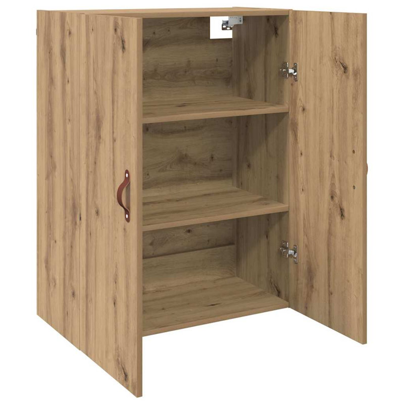 Wall Mounted Cabinets Storage Cabinet Cupboard Display Cabinet, Artisan Oak