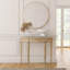 Hampton 36" Demilune Console Table-782384002