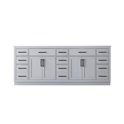 Meuble-lavabo double 84 po Ahner