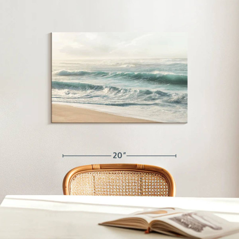 Soft Gentle Waves, 16" H x 24" W