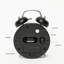 Metal Electric Alarm Tabletop Clock-389211577