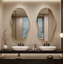 Miroir ondulé mural irrégulier pour vestiaire, chambre à coucher, salon et vestibule-2109948836-2109948833