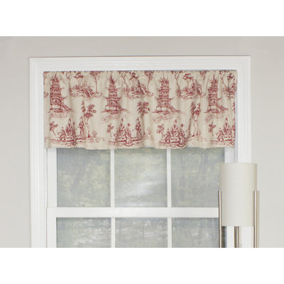 Jupe de fenêtre 50 po toile Garlington