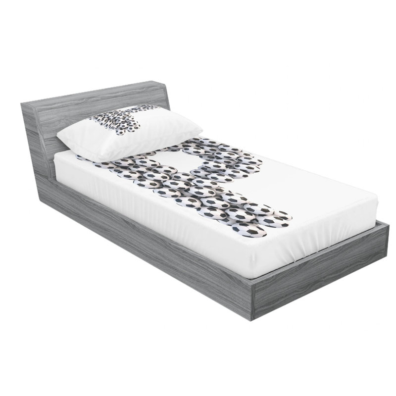 Microfiber Sheet Set, Twin Sheet Set with Fitted Sheet, P