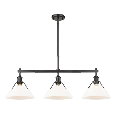 Weatherford 3 - Light Kitchen Island Pendant