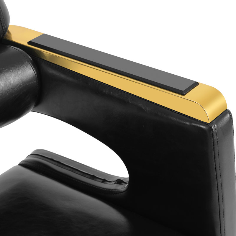 Tabouret bas ergonomique avec dossier réglable Lowanda