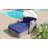 79.9" Outdoor Sunbed With Adjustable Canopy, Double Lounge, PE Rattan Daybed, Wicker And Cushion-841589948-841589950