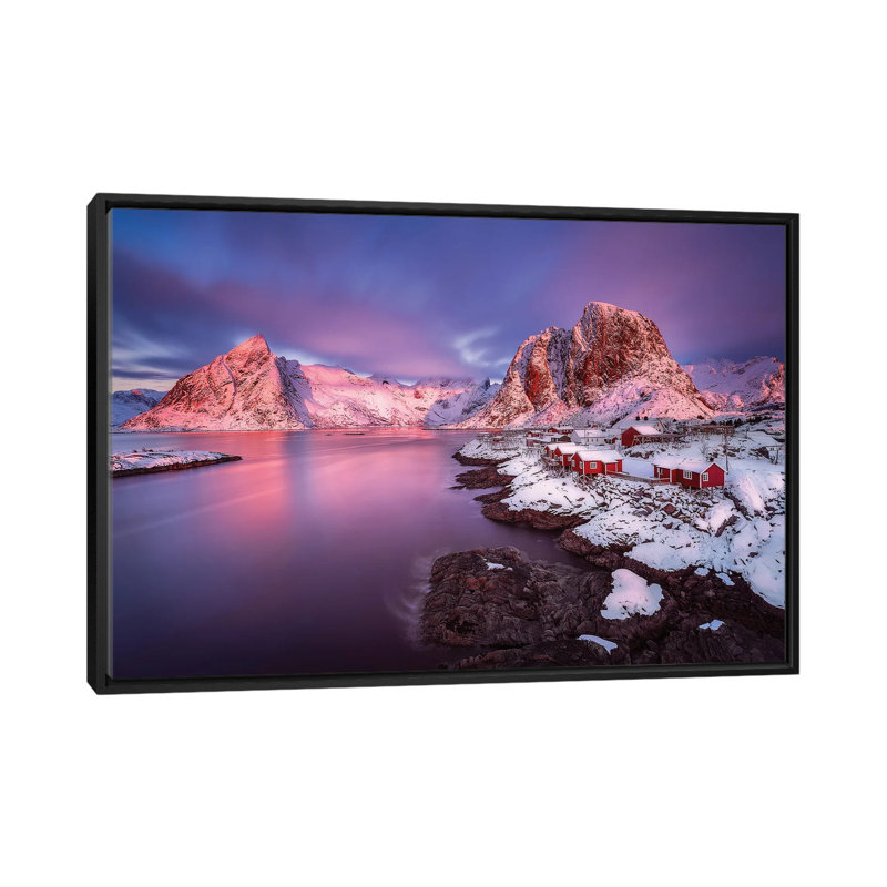 David Martin Castan - Floater Frame Print on Canvas, Grey, 66.04 cm H x 45.72 cm W