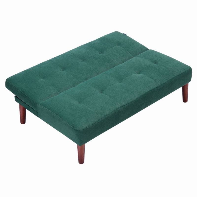 2 Seater Sofa Bed, Green