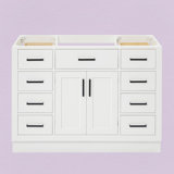 48" Single Bathroom Vanity Base Only