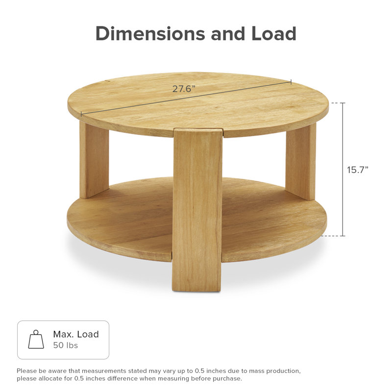 Logan Round Coffee Table