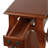 Solid Wood French Cabriole Leg Side Table-19048015