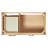 Cambridge Single Bathroom Vanity with Carrara Marble Top-107364826