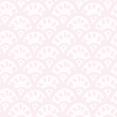 Susan Hable Scallops II 33' L x 20.5" W  Wallpaper Roll