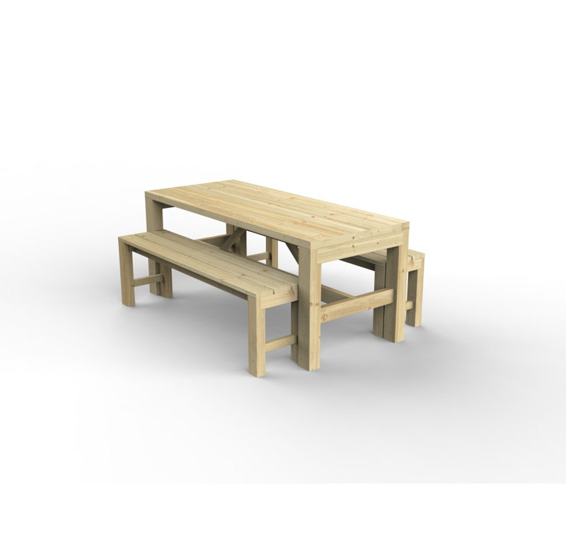 Rectangular 6 - Person 70cm Long Dining Set