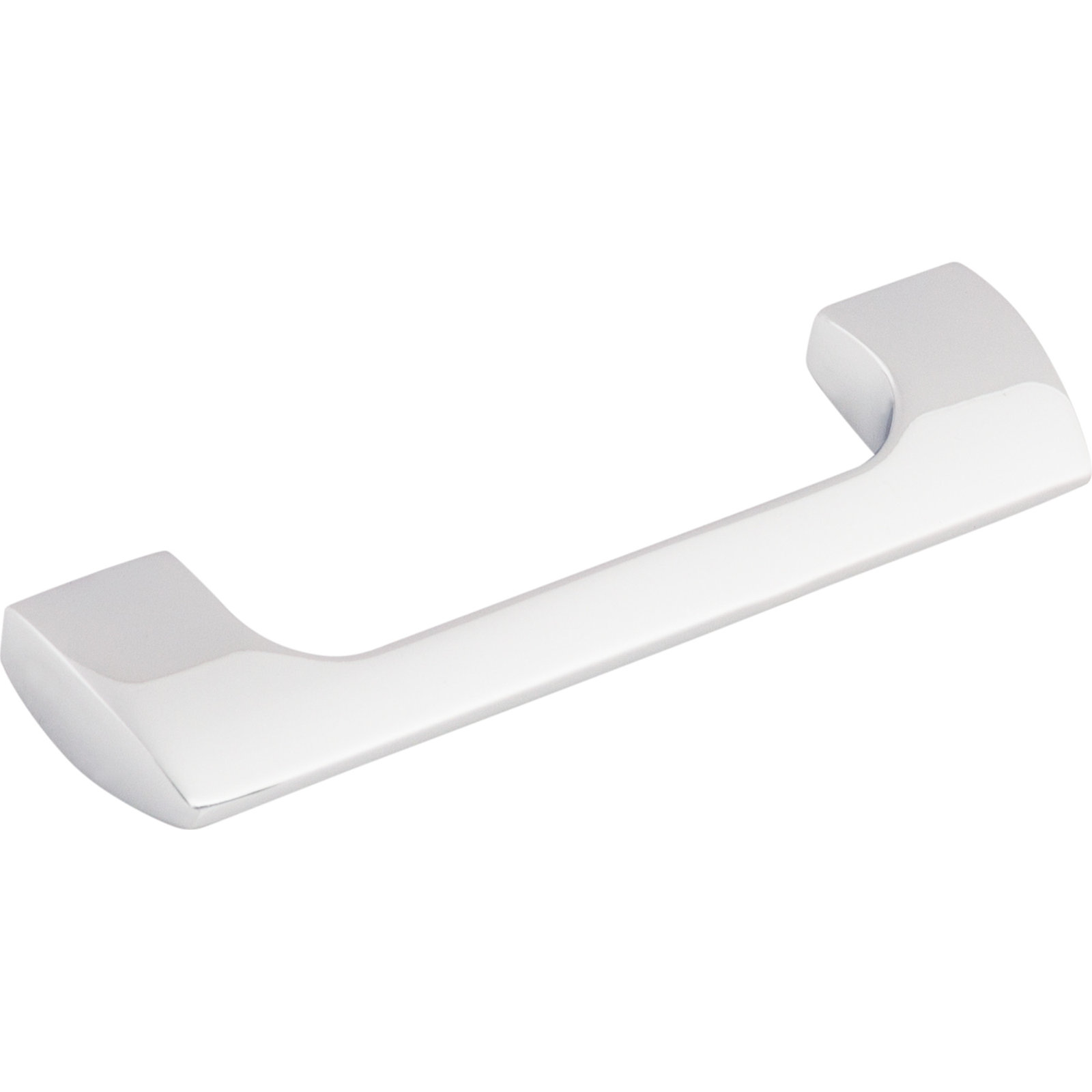 Holland Bar Cabinet Pull, Polished Chrome, 3 3/4" Center to Center