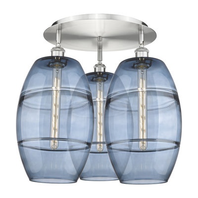 Dundrod Glass Flush Mount