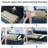 100 Inch Modular L-Shaped Chenille Sectional Sofa Bed-1689603348
